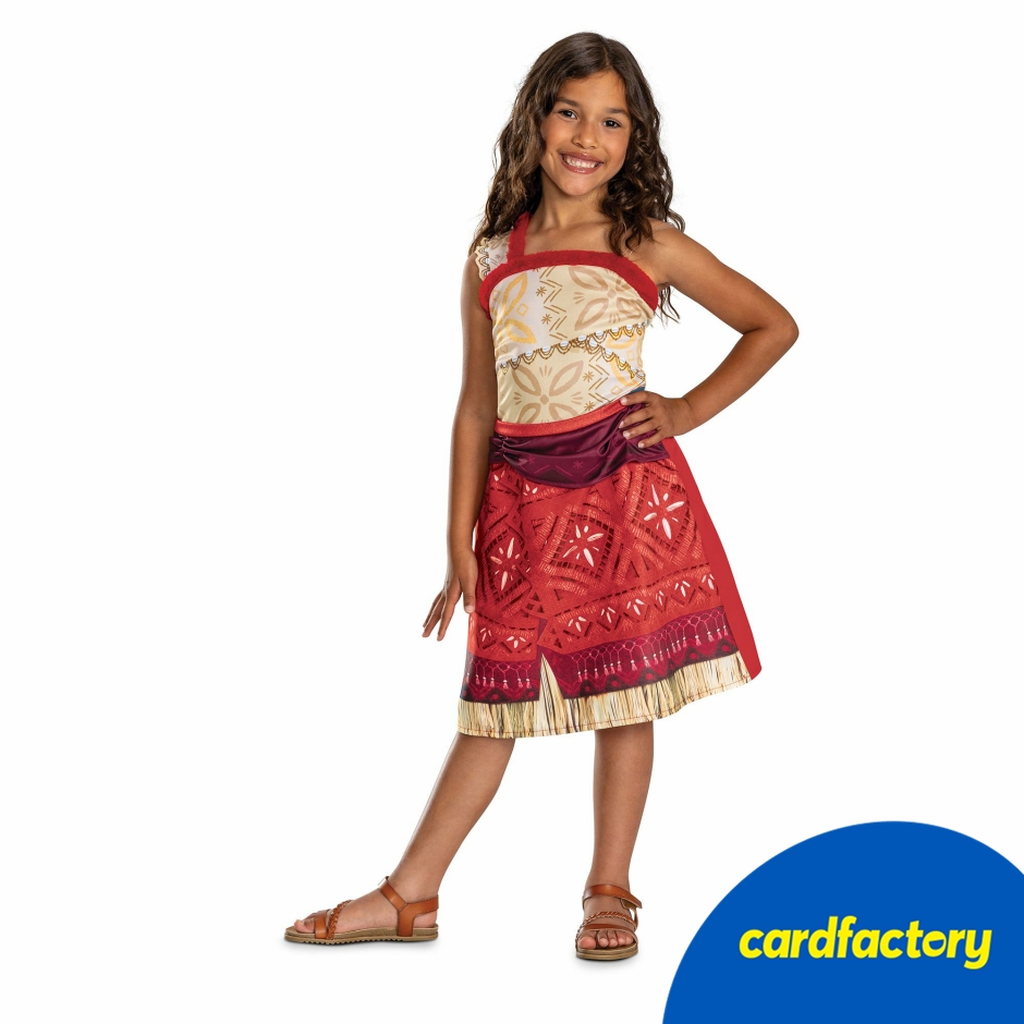 Image of Moana 2 Children's Fancy Dress Costume | Perfect for Kids | 5-6 Years | Cardfactory
