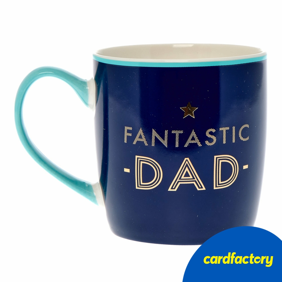 Image of Fantastic Dad Mug In A Box | Ceramic Dad Mug With Box | Gift Mug For Dad | Cardfactory