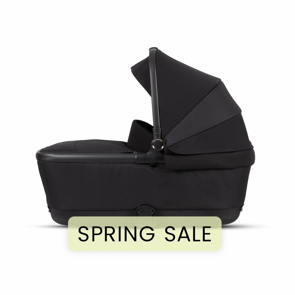 View Silver Cross Dune Space First Bed Folding Carrycot Black Folds Flat Saving Space Antibacterial Bamboo Lining Ventilation Babies Newborns information