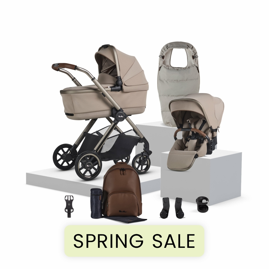 View Silver Cross Reef 2 SPECIAL EDITION Frappe Travel System 9 piece Brown Foldable Stroller Pushchair Pram Buggy For Babies Newborns To 4 information