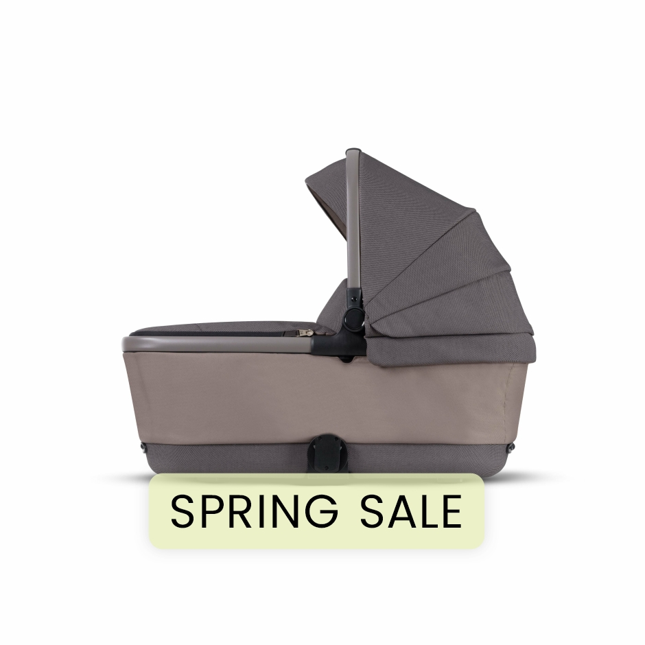 View Silver Cross Reef Earth First Bed Folding Carrycot Brown Best For Babies Newborns To 6 Months Adjustable Air Vents UPF50 Hood Folds  information