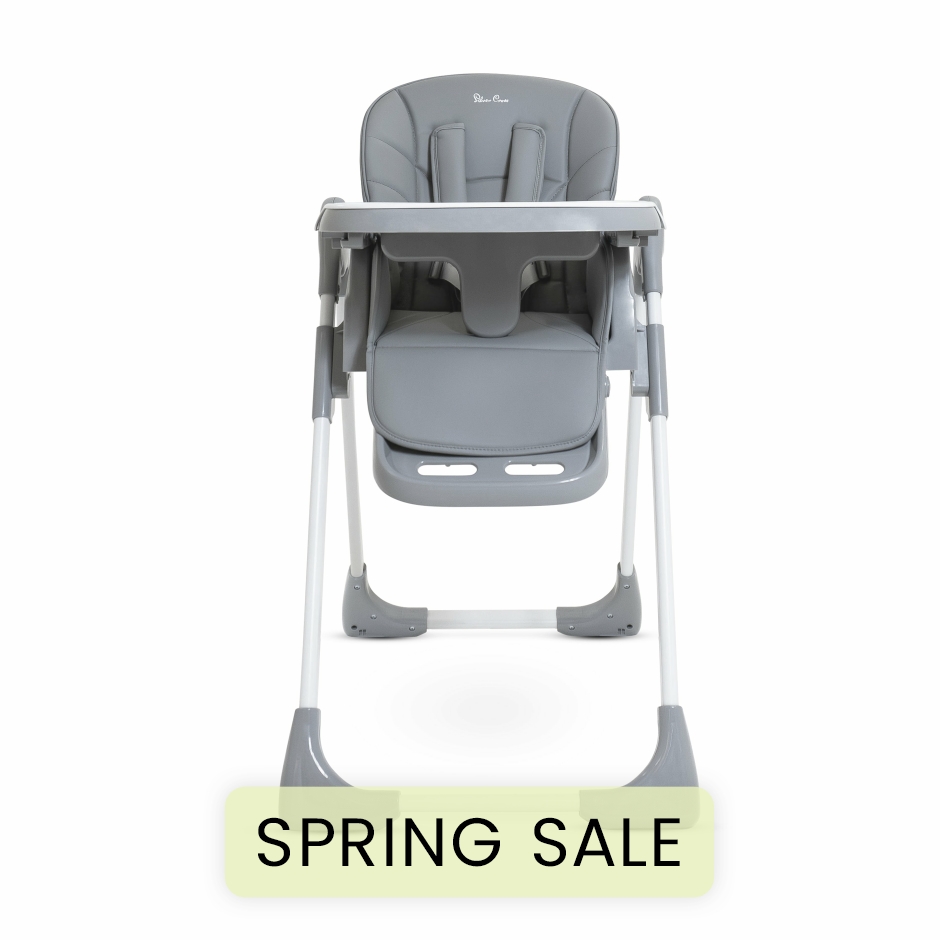 View Silver Cross Canapé Highchair Winter Grey Recline Positions Adjustable Height Lightweight Portable Feeding Chair Babies Newborns To 3  information