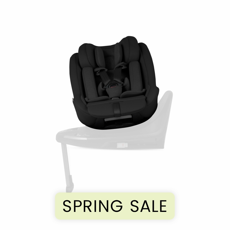 View Silver Cross Approach Plus 360 Car Seat Iconic Black Comfortable Inner Seat Recline Infant Carrier Adjustable Insert Breathable information