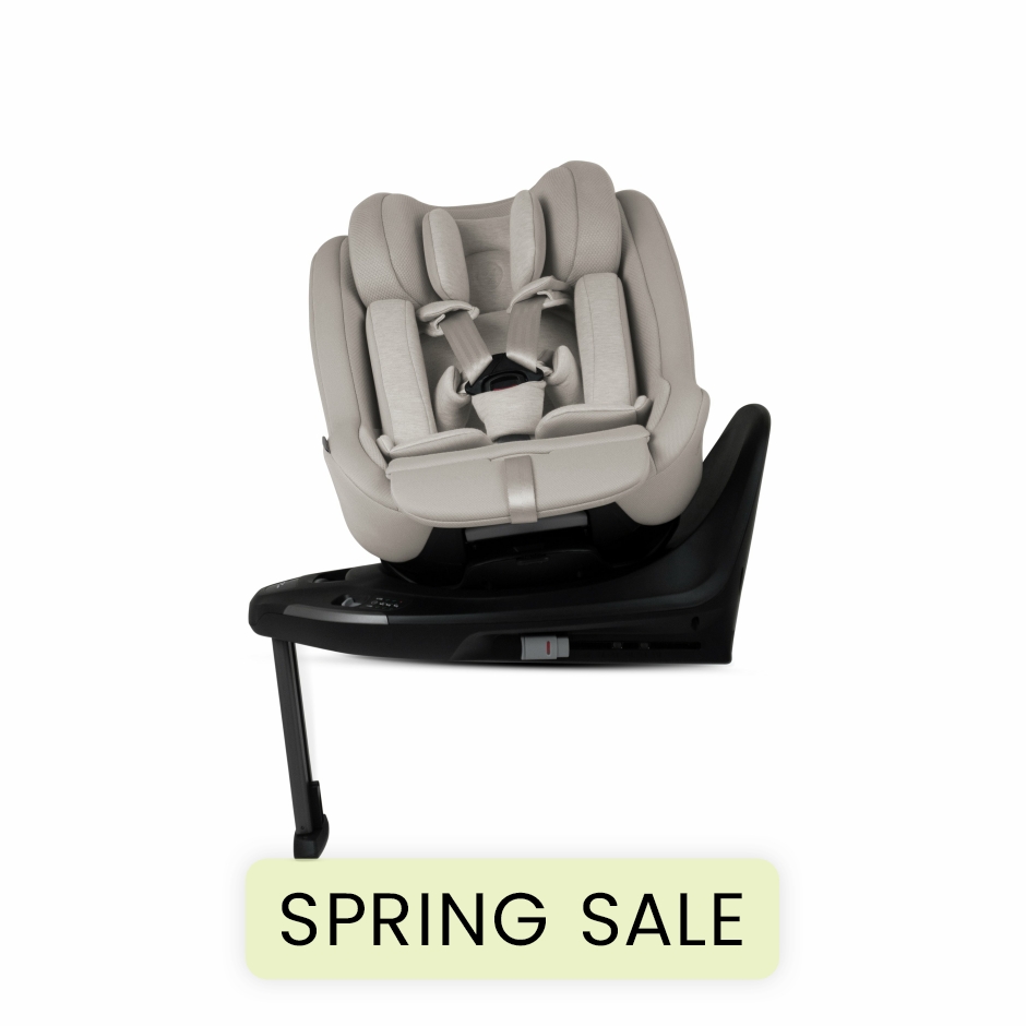 View Silver Cross Approach 360 Car Seat and Base Natural Taupe Effortless Spin Inner Seat Recline Infant Carrier Breathable Side Protection  information