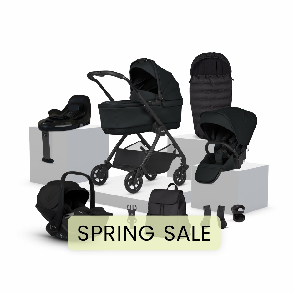 View Silver Cross Dune 2 Space Travel System Ultimate 360 Infant Carrier Bundle 11 Piece Black Folding Stroller Pushchair Pram Car Seat  information