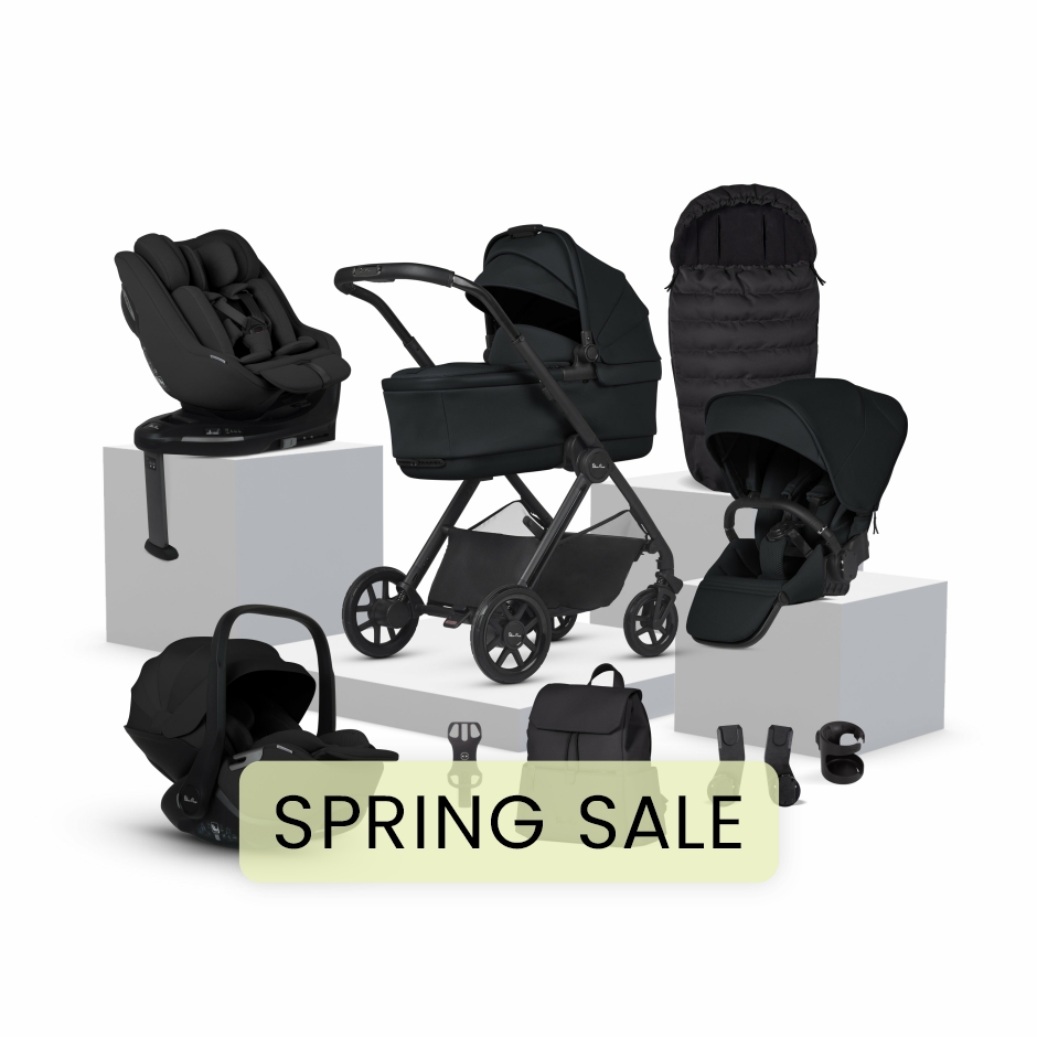 View Silver Cross Reef 2 Space Travel System Ultimate 360 Family Car Seat Bundle 12 piece Black Foldable Stroller Pushchair Pram Lie Fat  information