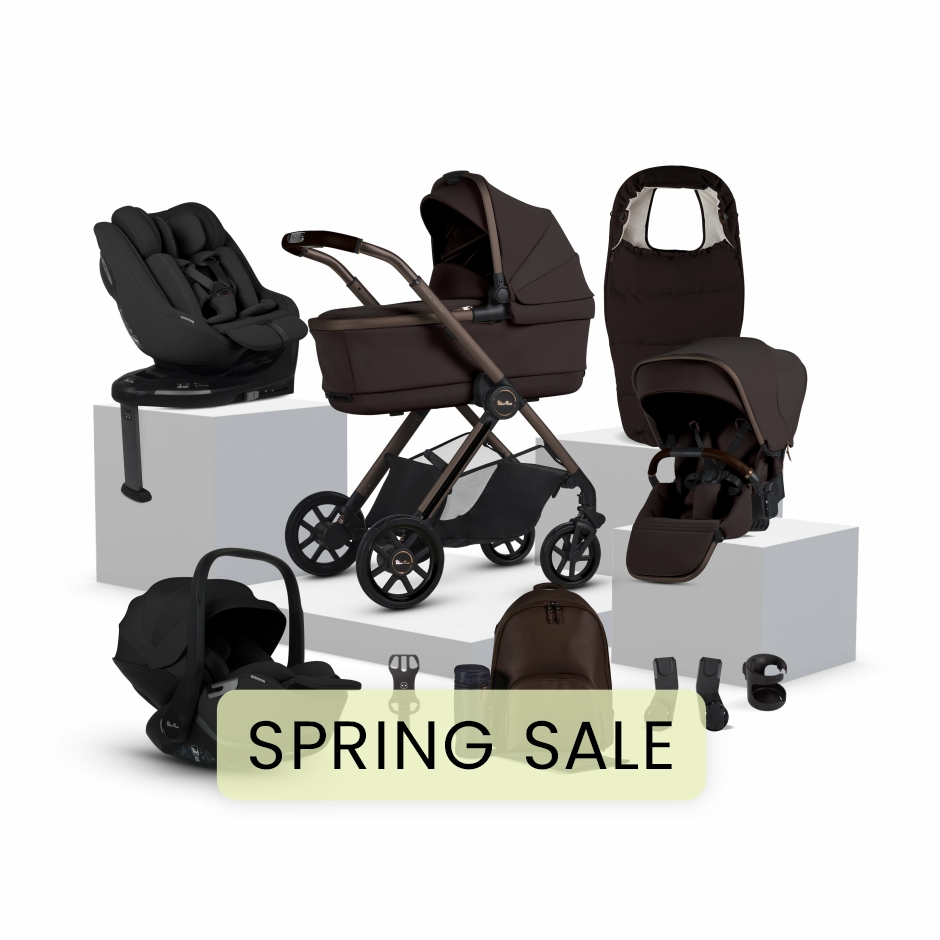 View Silver Cross Reef 2 SPECIAL EDITION Ganache Travel System Ultimate 360 Iconic Black Family Car Seat Bundle 12 piece Ganache Iconic Black information