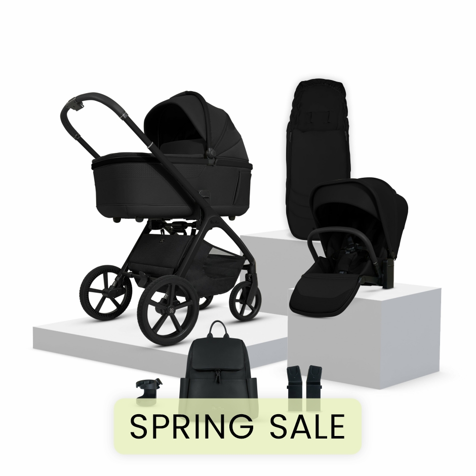 View Silver Cross Cove Onyx Travel System Accessory Bundle 8 piece information