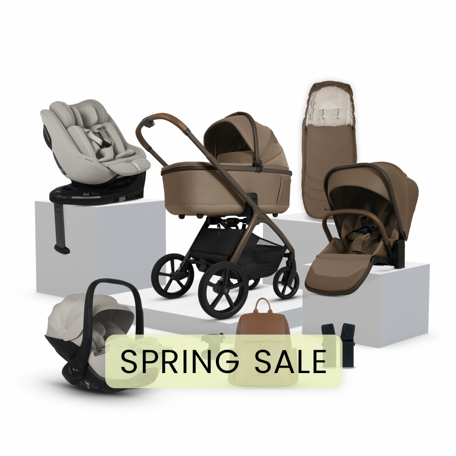 View Silver Cross Brown Cove Maple Travel System Gender Neutral Stroller Set for Infants Toddlers Adjustable Hood Lightweight Aluminum Frame  information