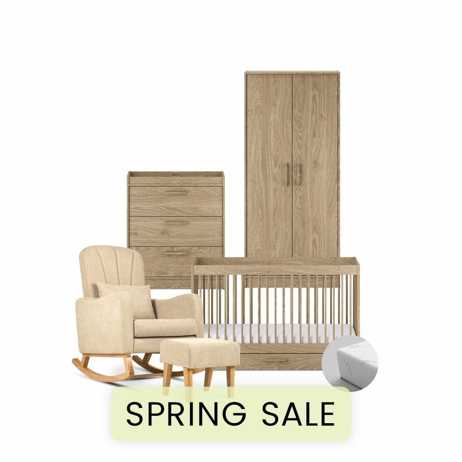 View Silver Cross Geneva 4 Piece Nursery Room Set With Mattress information