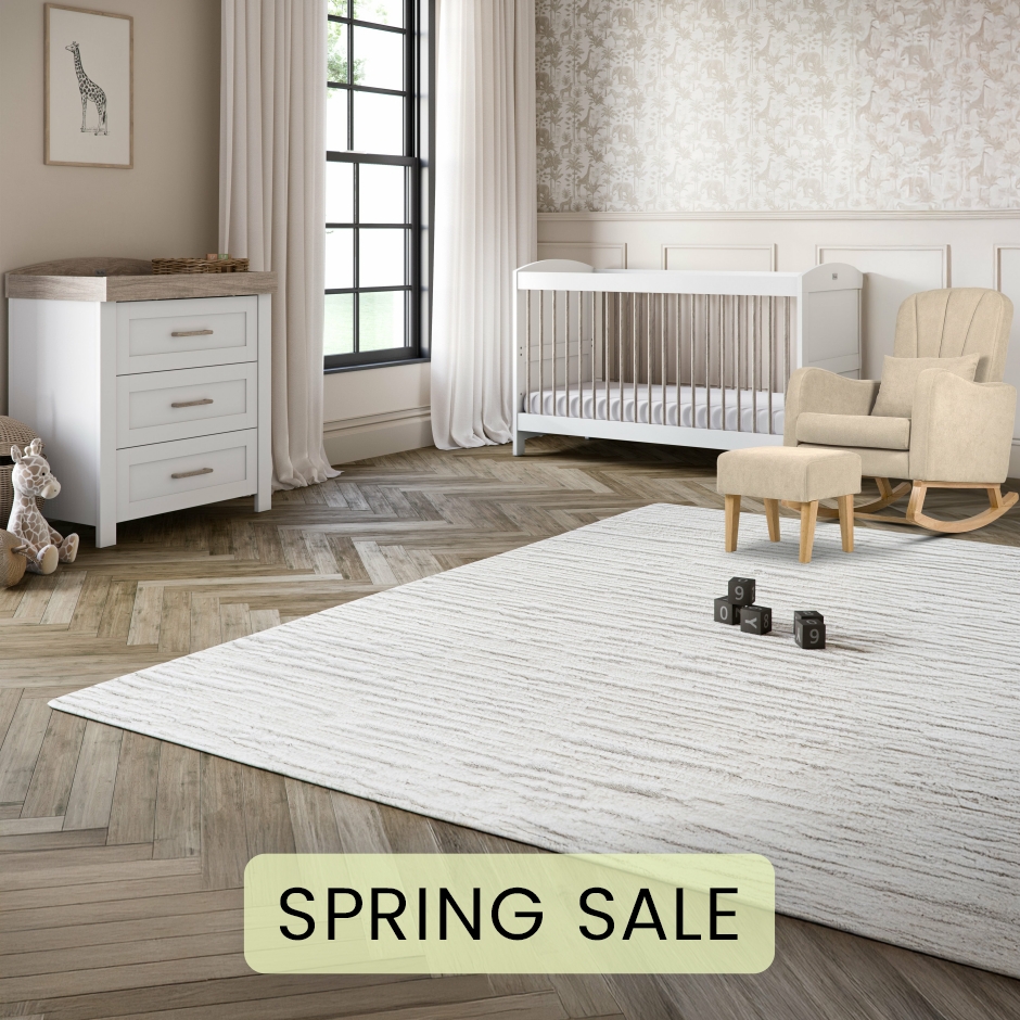 View Silver Cross Valencia 3 Piece Nursery Room Set information