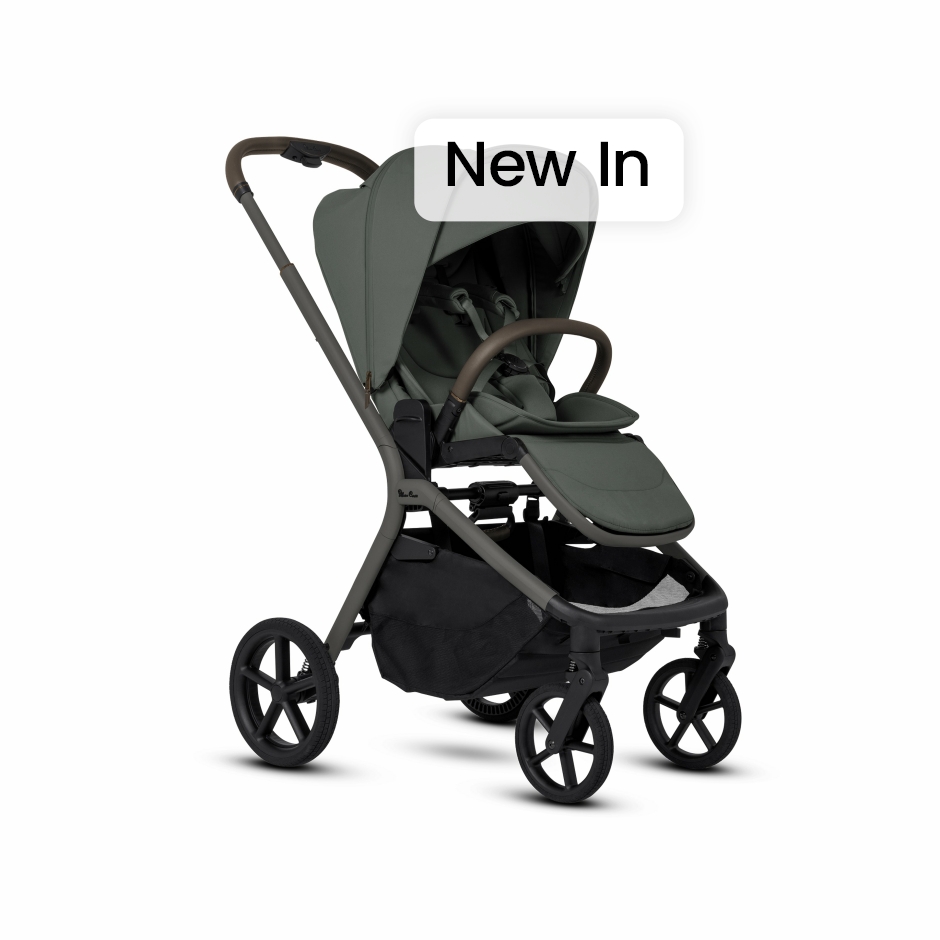 View Silver Cross Breez Pewter Pushchair Green Newborn Upto 4 Years Reversible Foldable Pushchair Buggy Pram For Infant Toddler  information