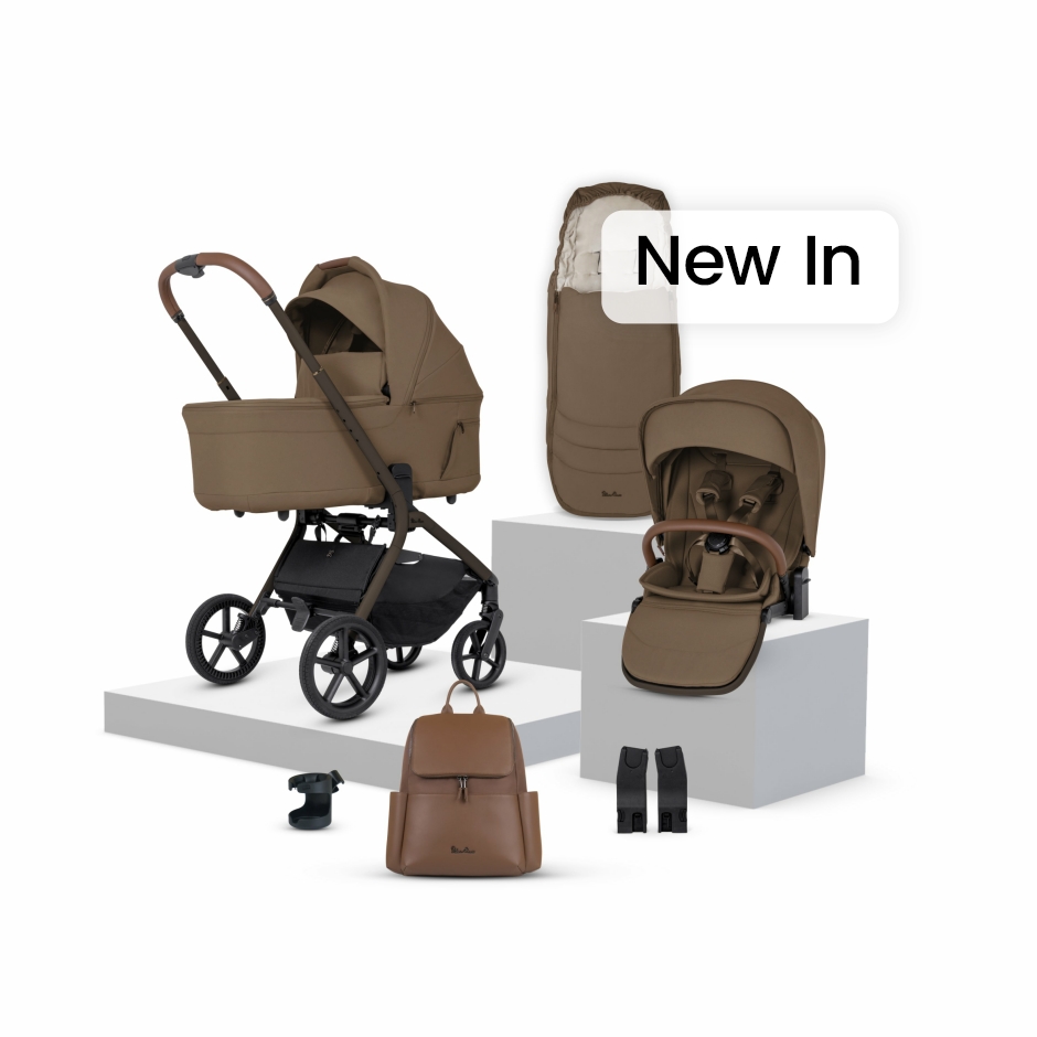 View Silver Cross Breez Maple Travel System Accessory Bundle 10 Pieces Brown Newborns Upto 4 Years Pushchair Travel Buggy Pram For Infant  information