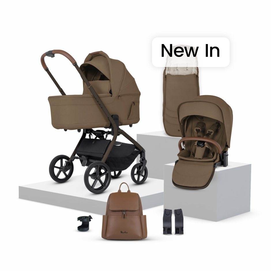 View Silver Cross Breez Maple Travel System Accessory Bundle 10 Piece Brown Newborn Upto 4 Years Lightweight Pushchair Pram Buggy For  information