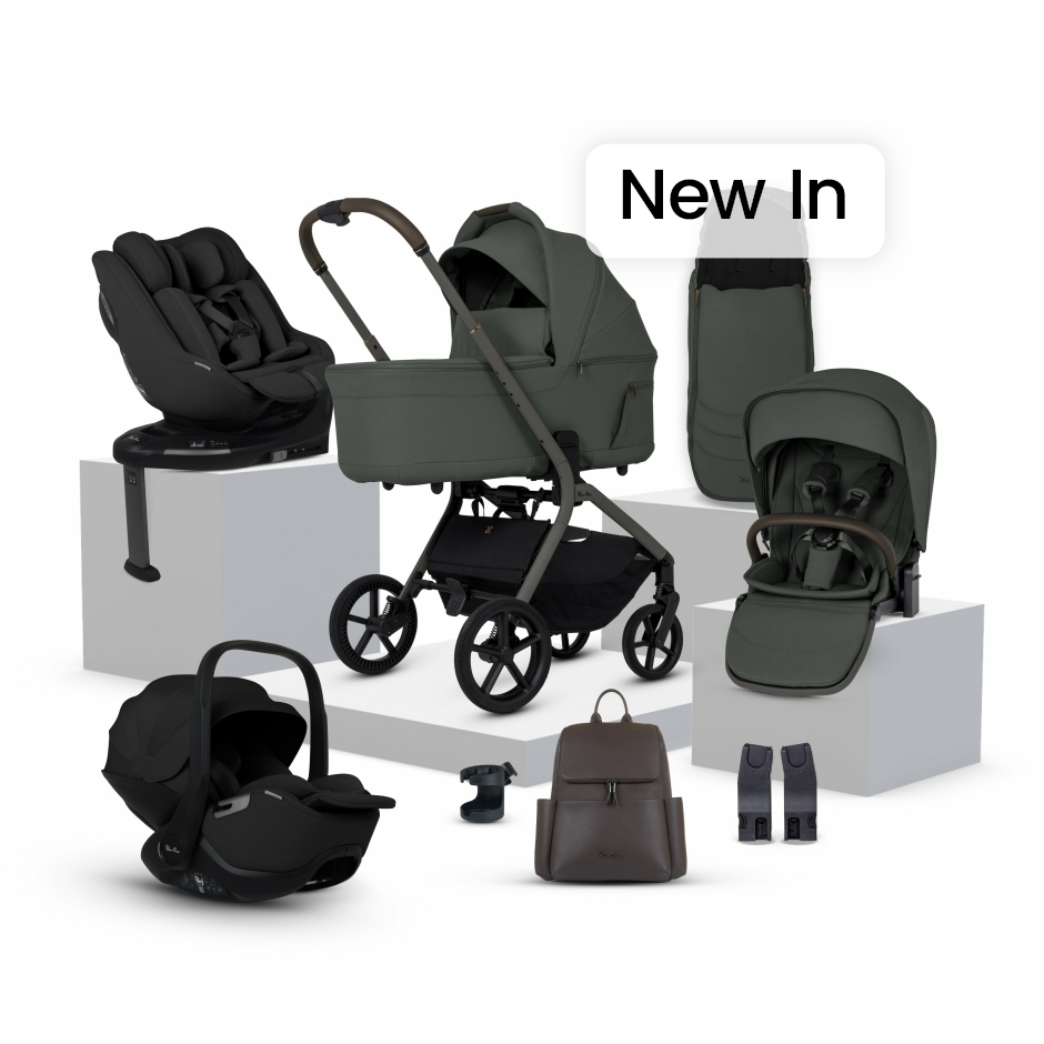 View Silver Cross Breez Pewter Travel System Ultimate 360 Family Car Seat Bundle 13 Piece Grey Newborn Upto 4 Years Pushchair Pram Buggy For  information