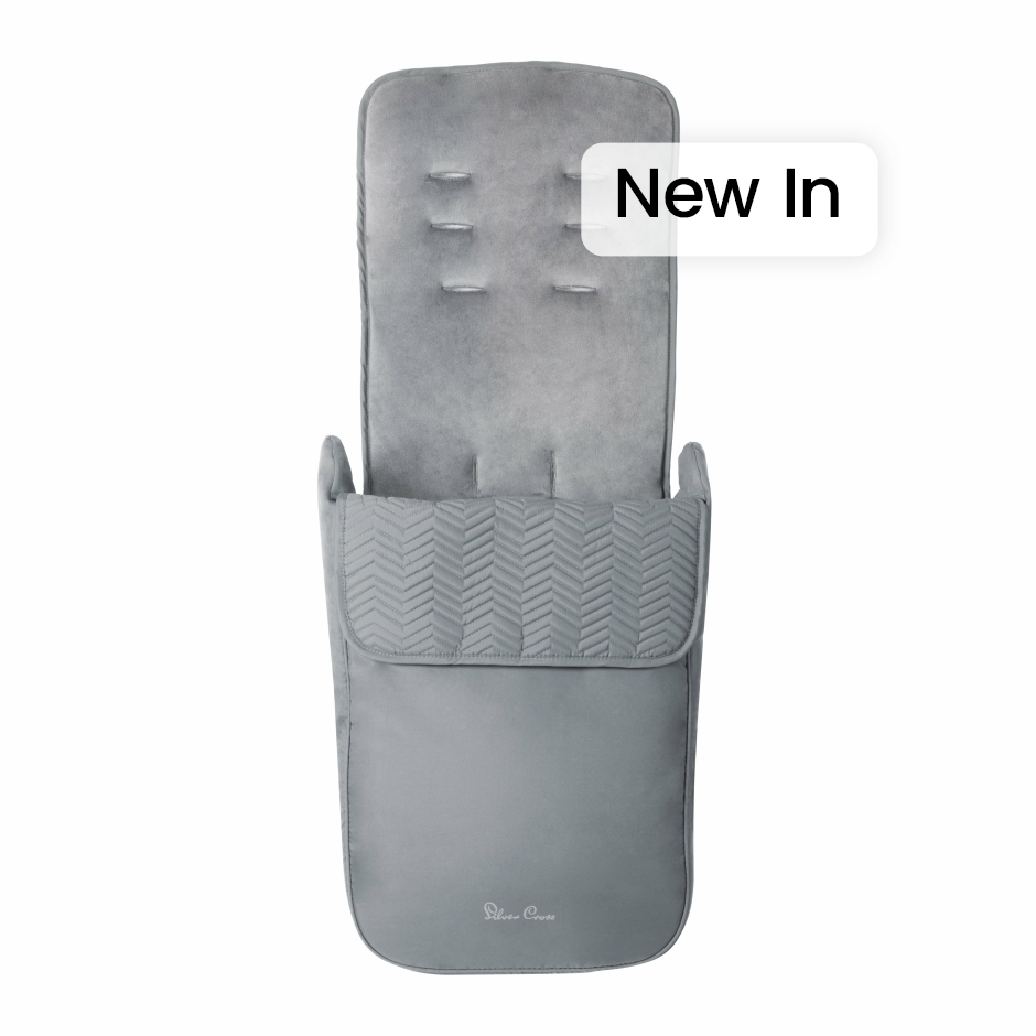 Silver Cross Zest Footmuff Glacier