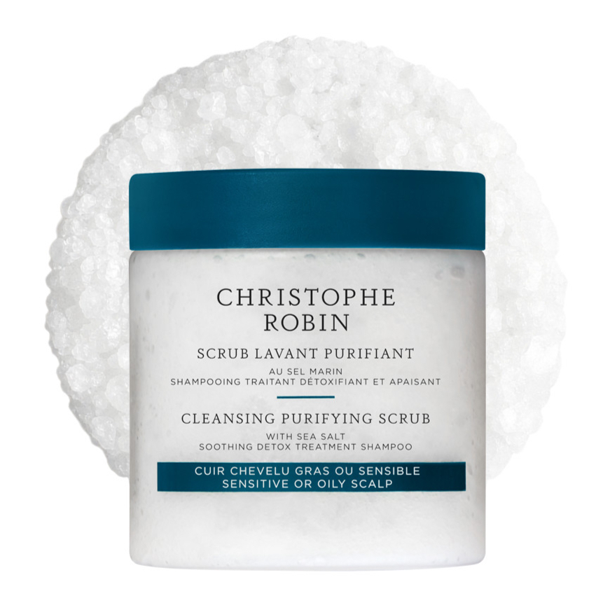 Christophe Robin Purifying Scrub Deep Cleansing Scrub With Sea Salt 75 Ml - Image 3