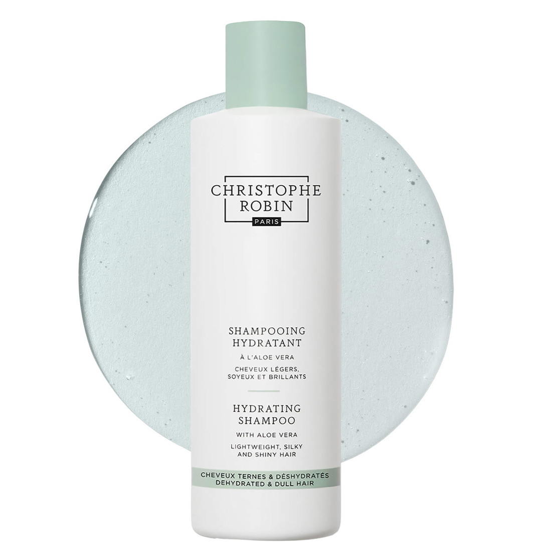 Christophe Robin Hydrating Shampoo with Aloe Vera 250ml - Image 3