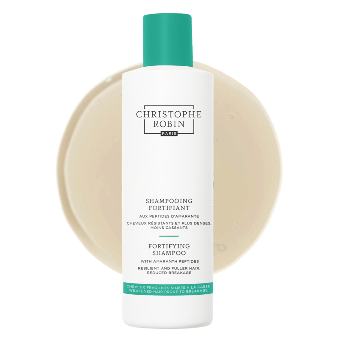 Christophe Robin Fortifying Shampoo With Amaranth Peptides For Thinning And Weakened Hair - Reduces Breakage 8.4 Fl. Oz - Image 4
