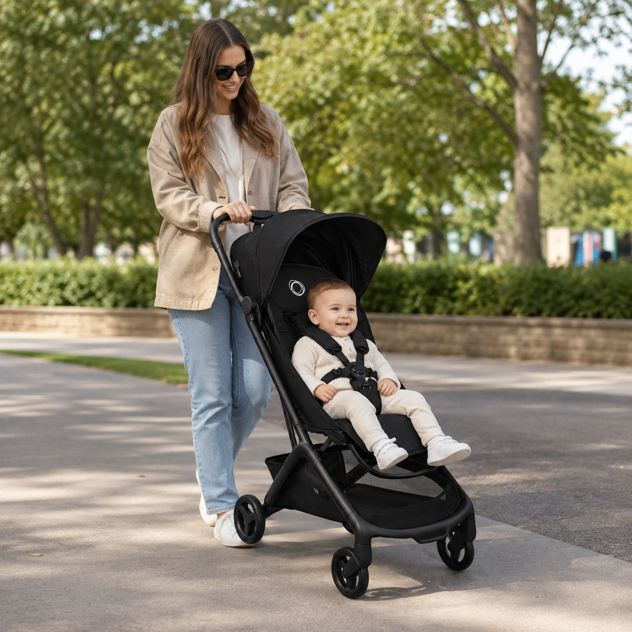 Bugaboo Butterfly 2 Ultra-Compact Travel Stroller Heritage Black, Heritage Black - Image 4