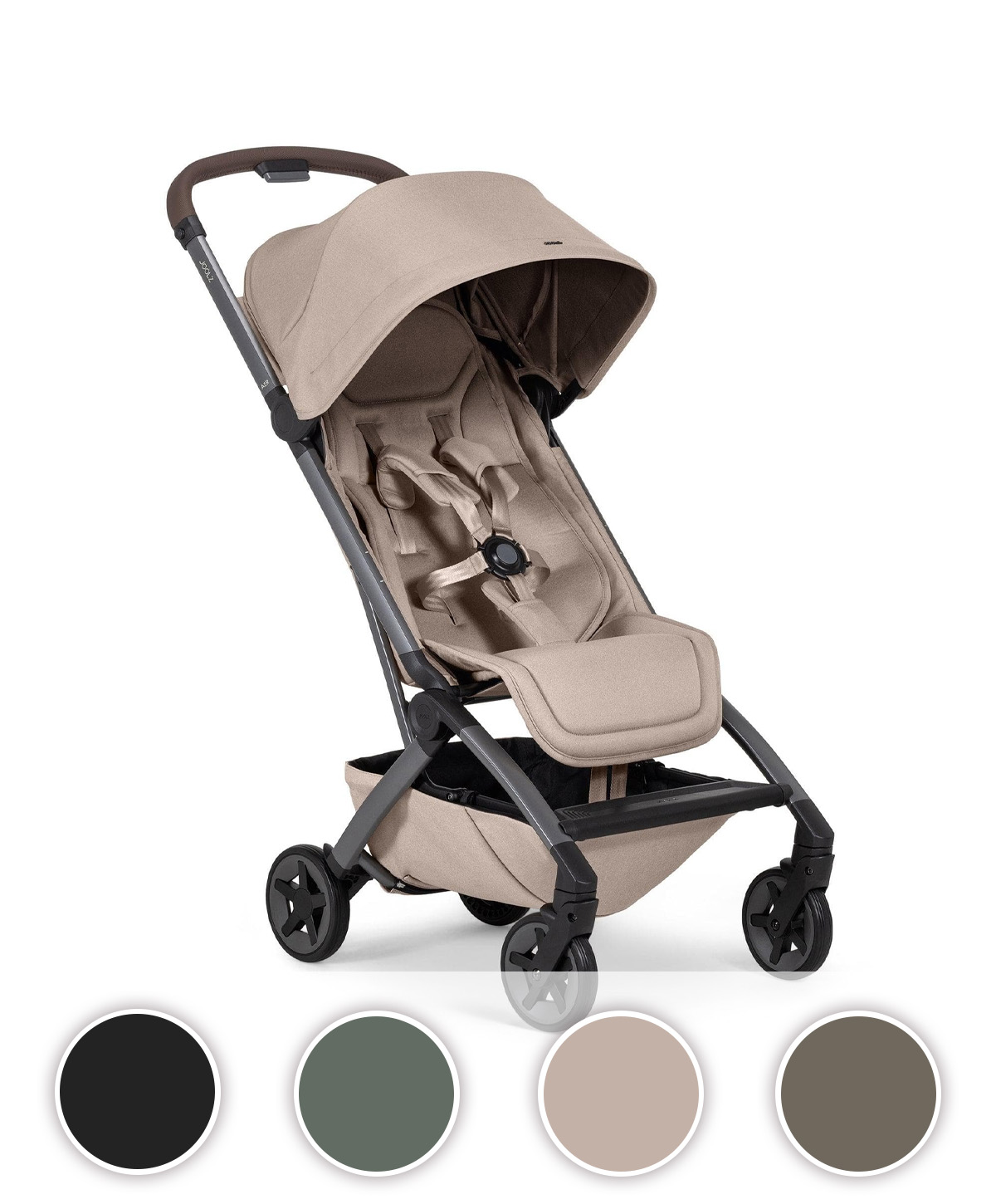 Joolz Aer2 Lightweight Compact Pushchair - Sandy Taupe