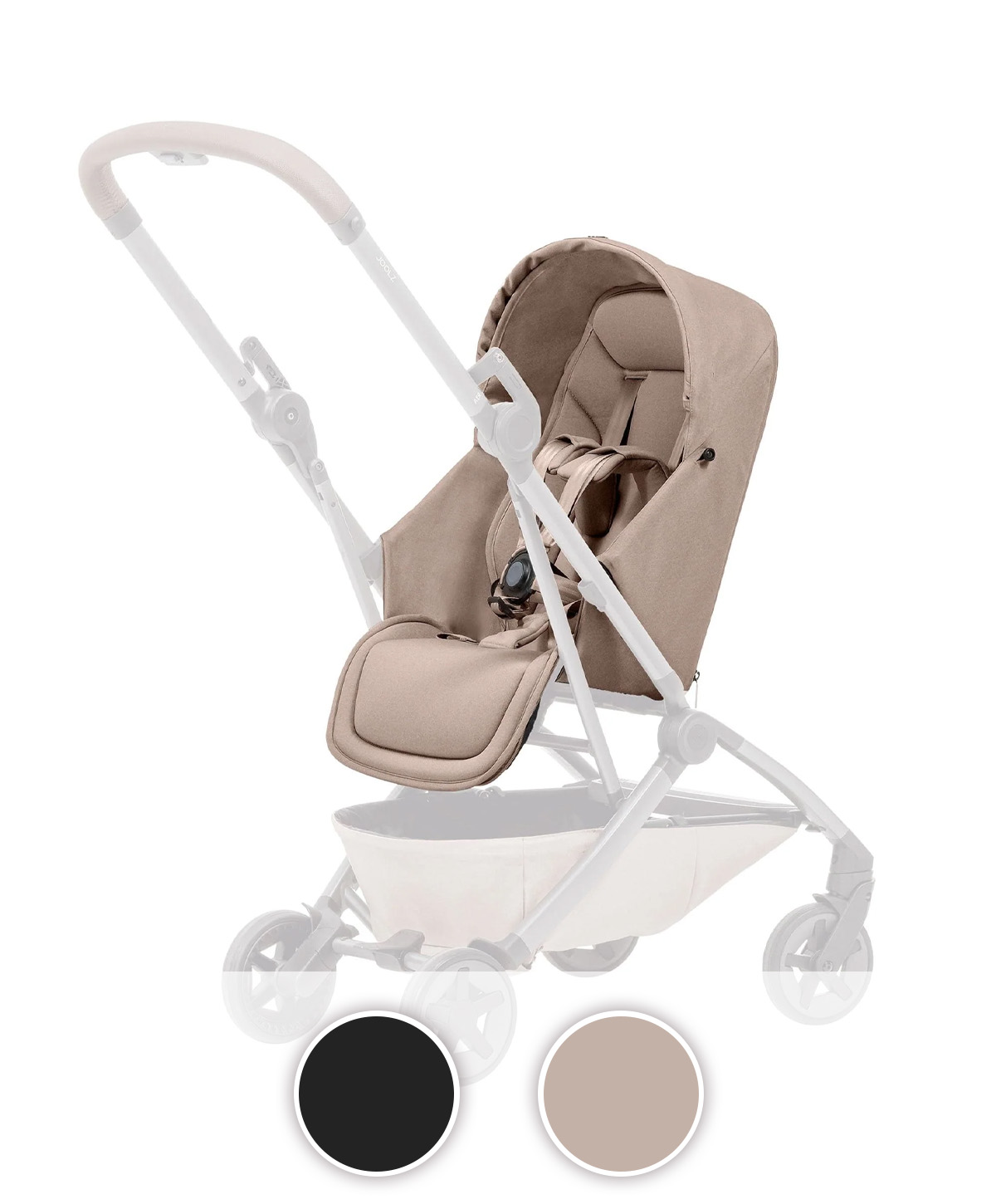 Joolz Aer² Nest to Seat - Sandy Taupe - Newborn to Toddler Travel Stroller