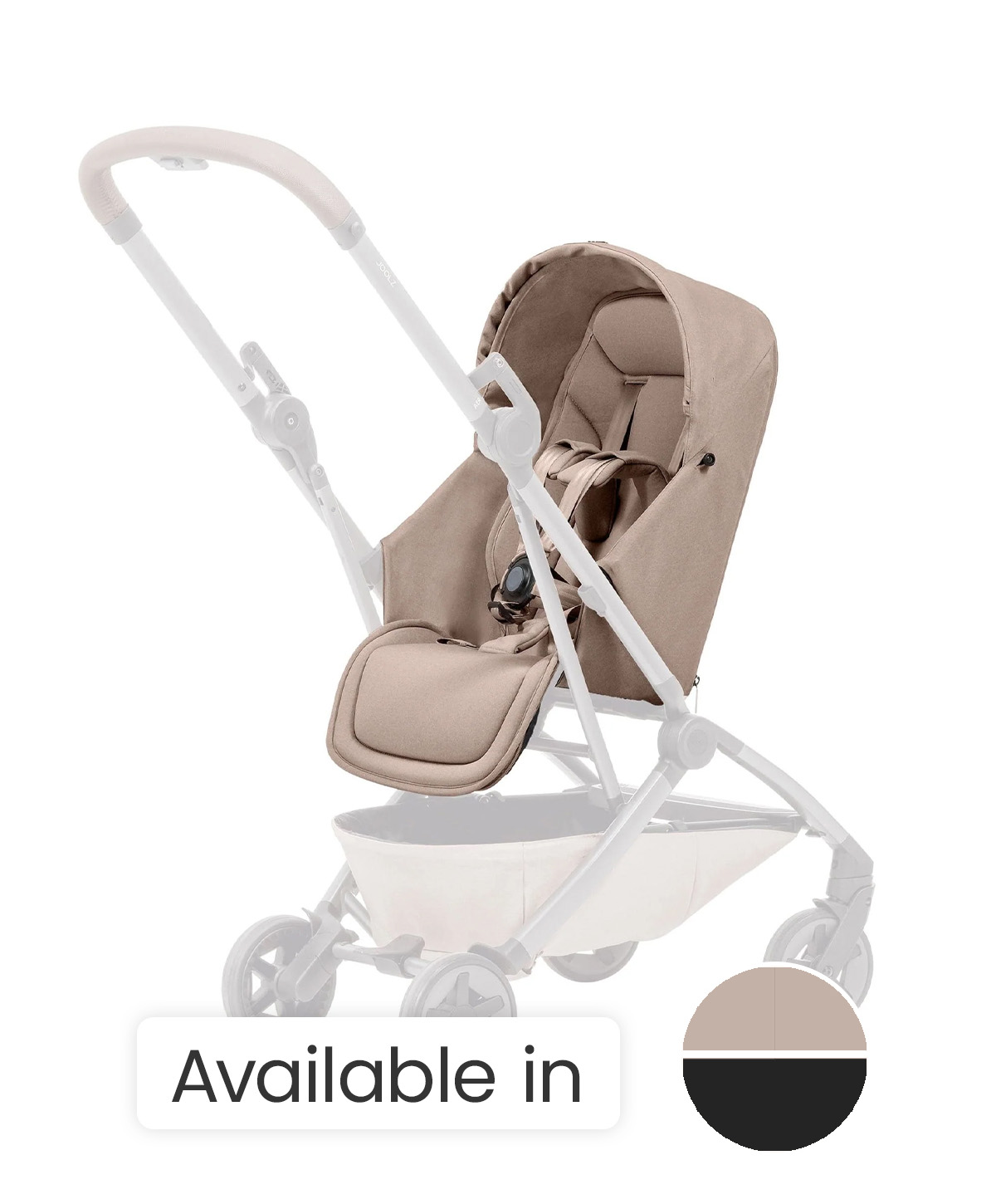 Joolz Aer² Nest to Seat - Sandy Taupe - Newborn to Toddler Travel Stroller