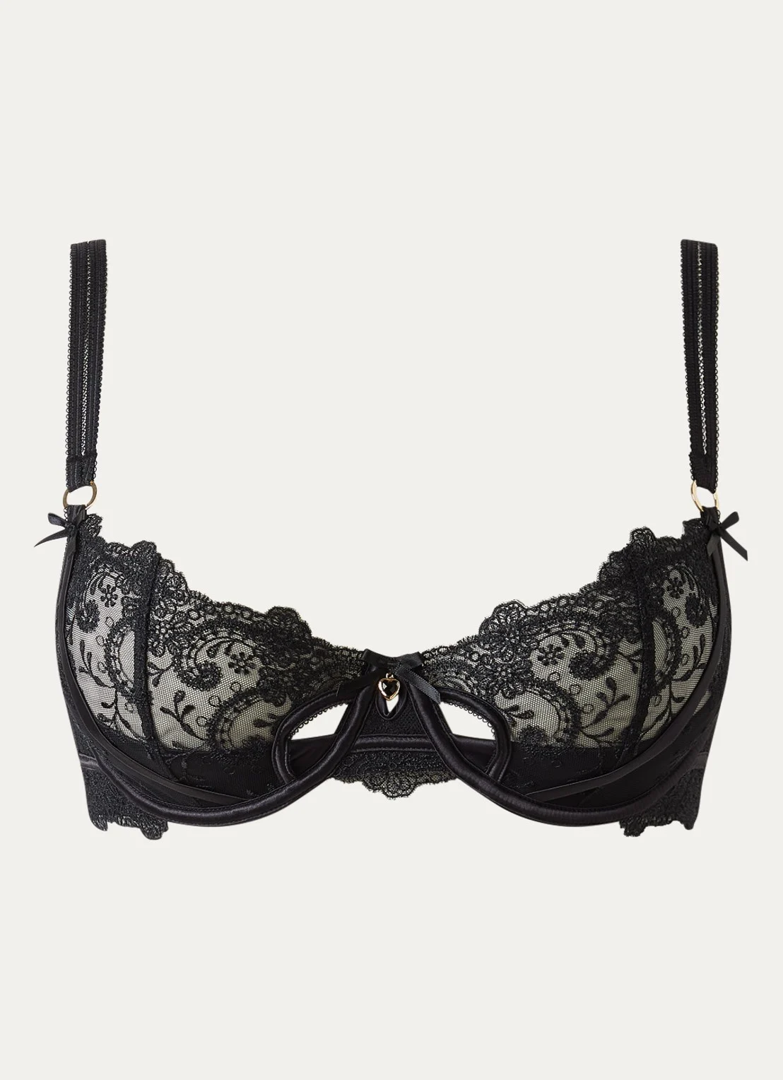 Lounge Arabella Balcony Bh, Dame Sort Bh'er i Størrelse 75 B