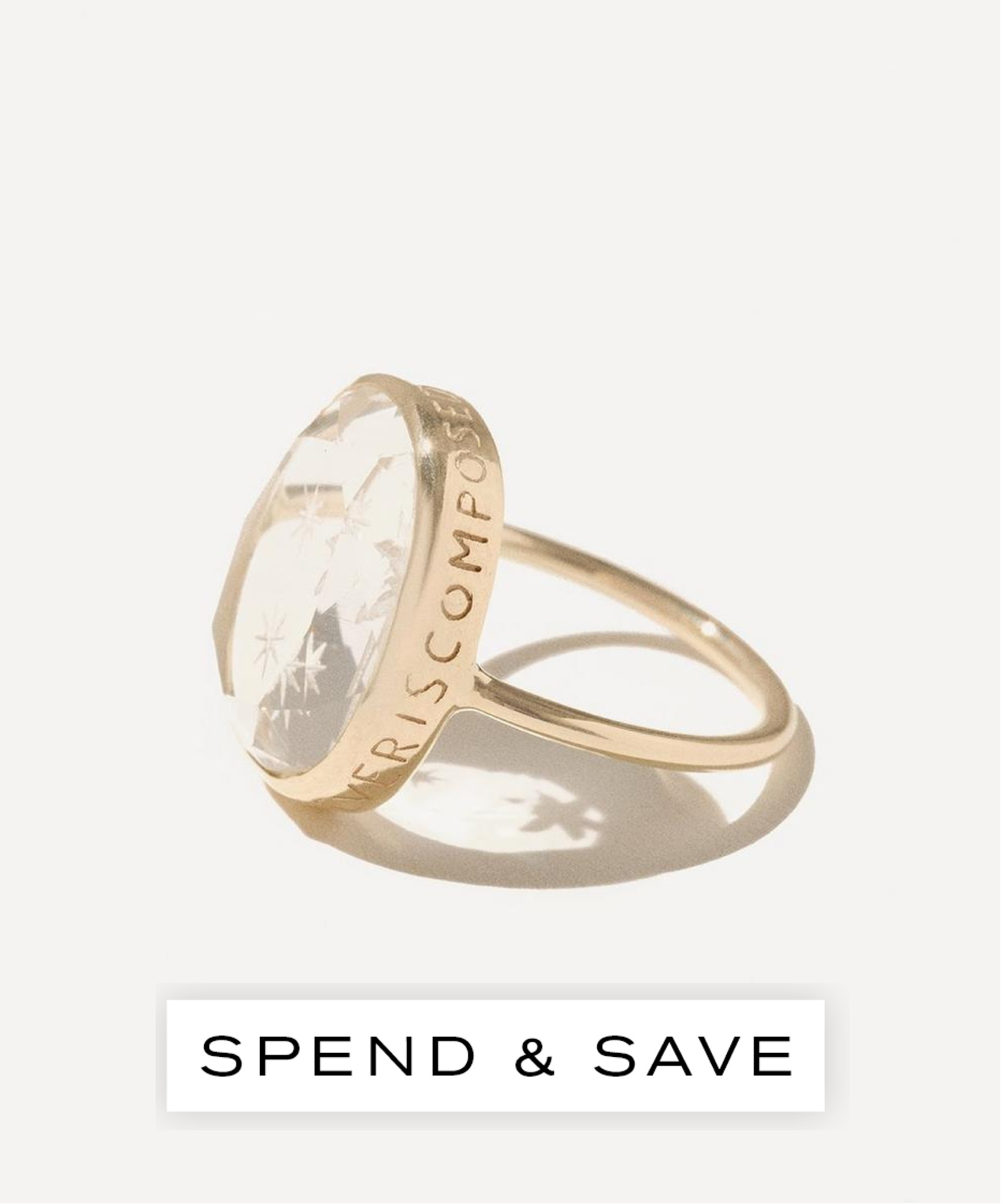 Pascale Monvoisin 9ct Gold Alba Ring