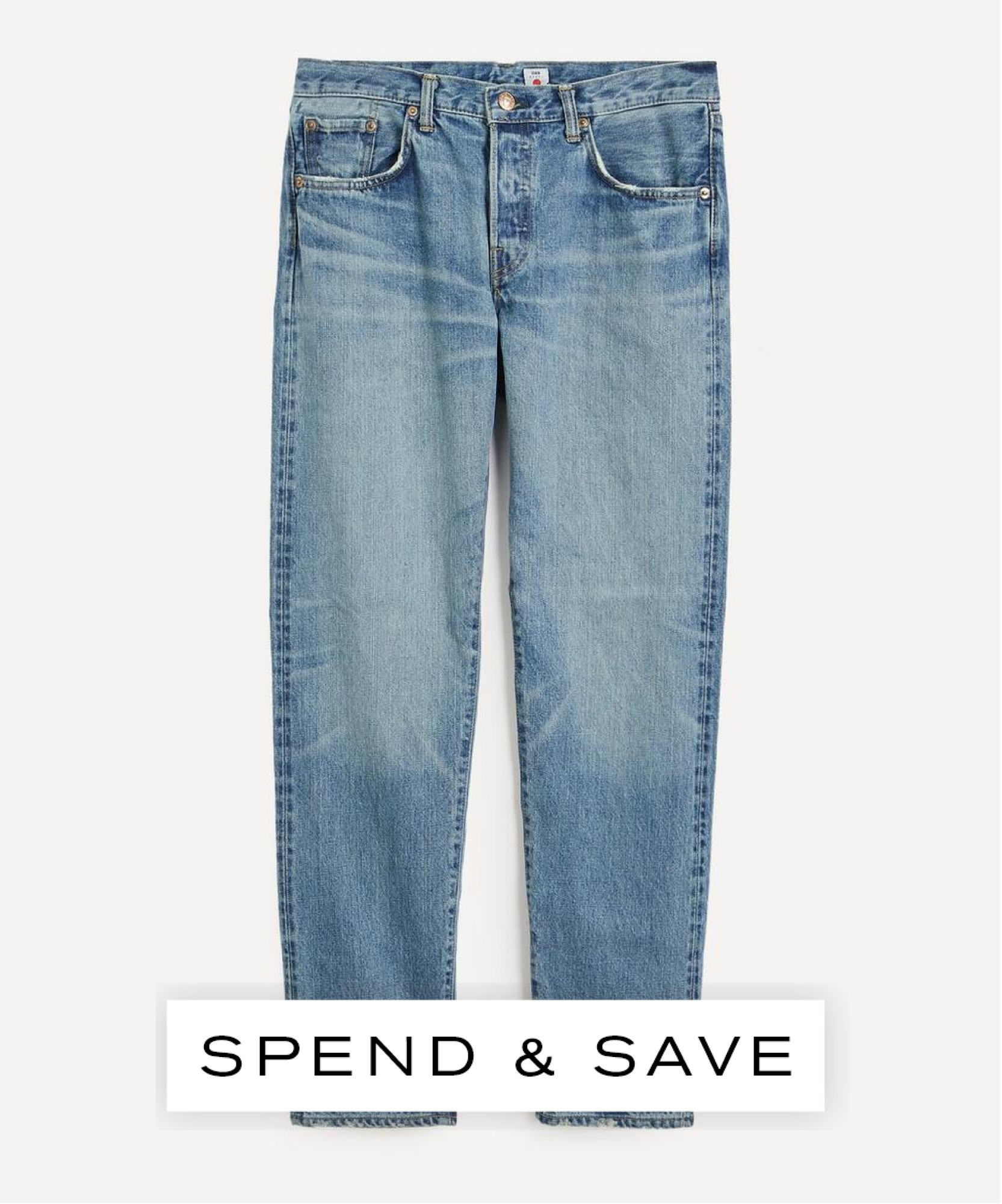 Edwin Mens Regular Tapered Kurabo Denim Jeans