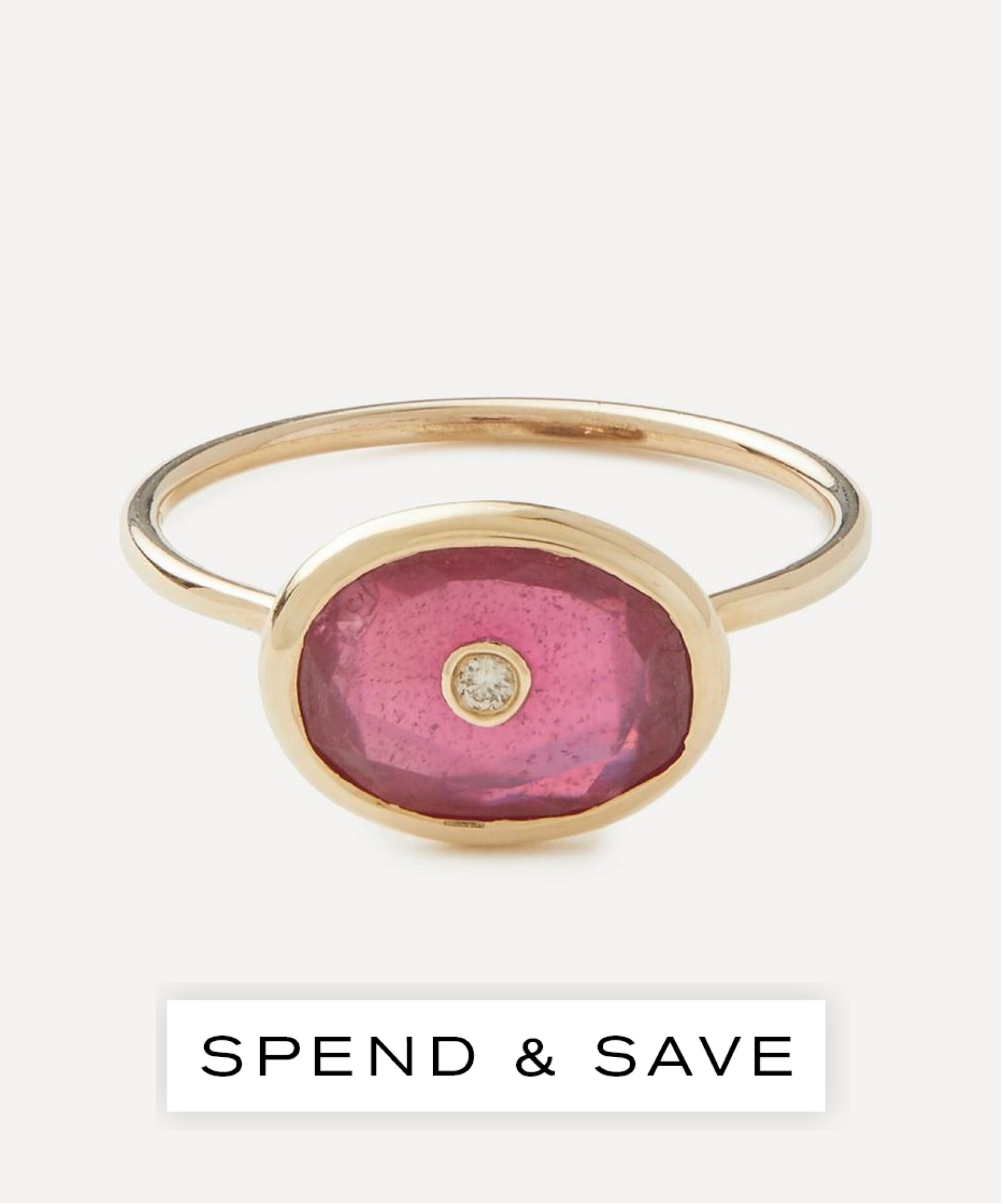 Pascale Monvoisin 9ct Gold Orso Ruby Ring