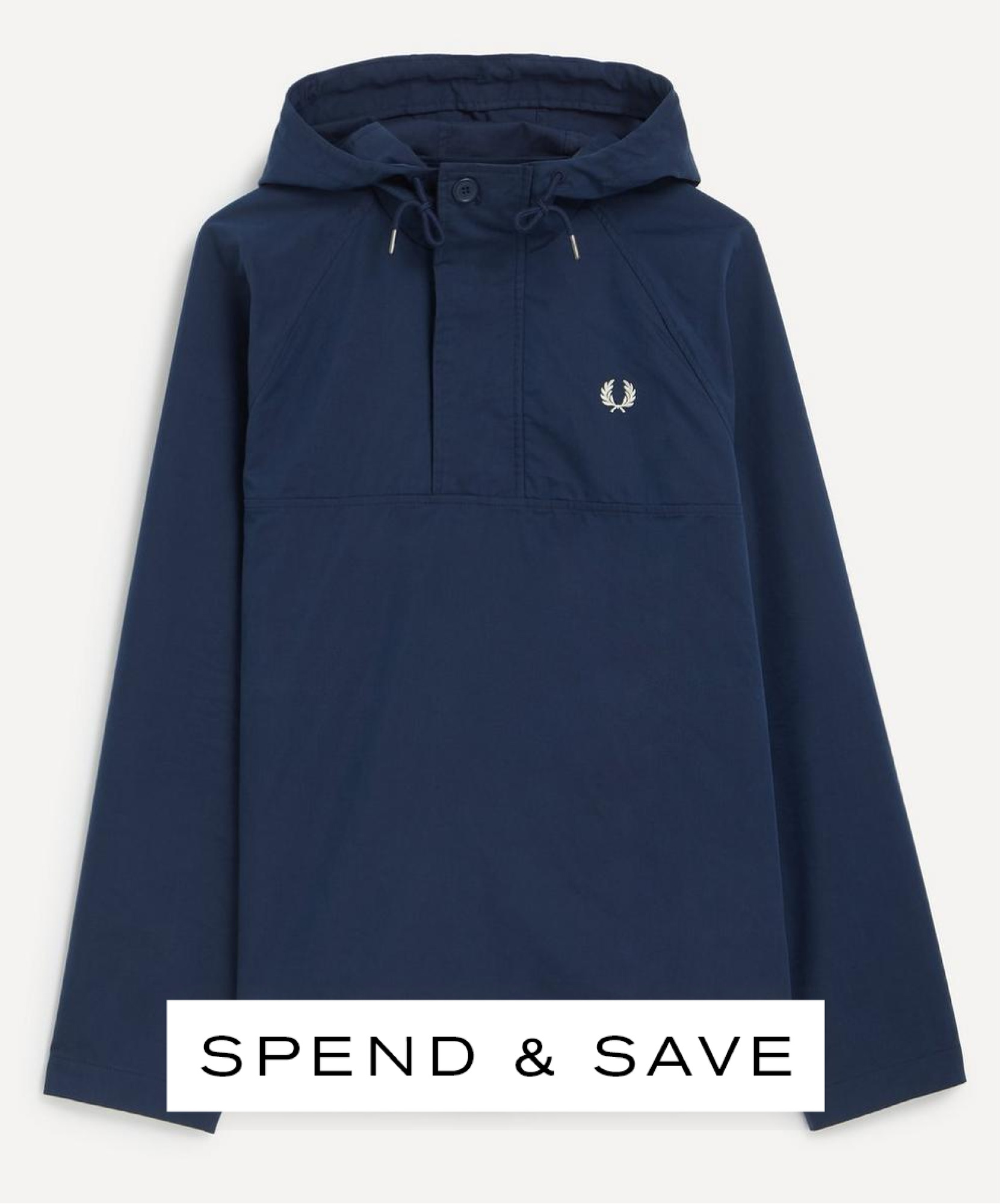 Fred Perry Mens Overhead Smock Jacket