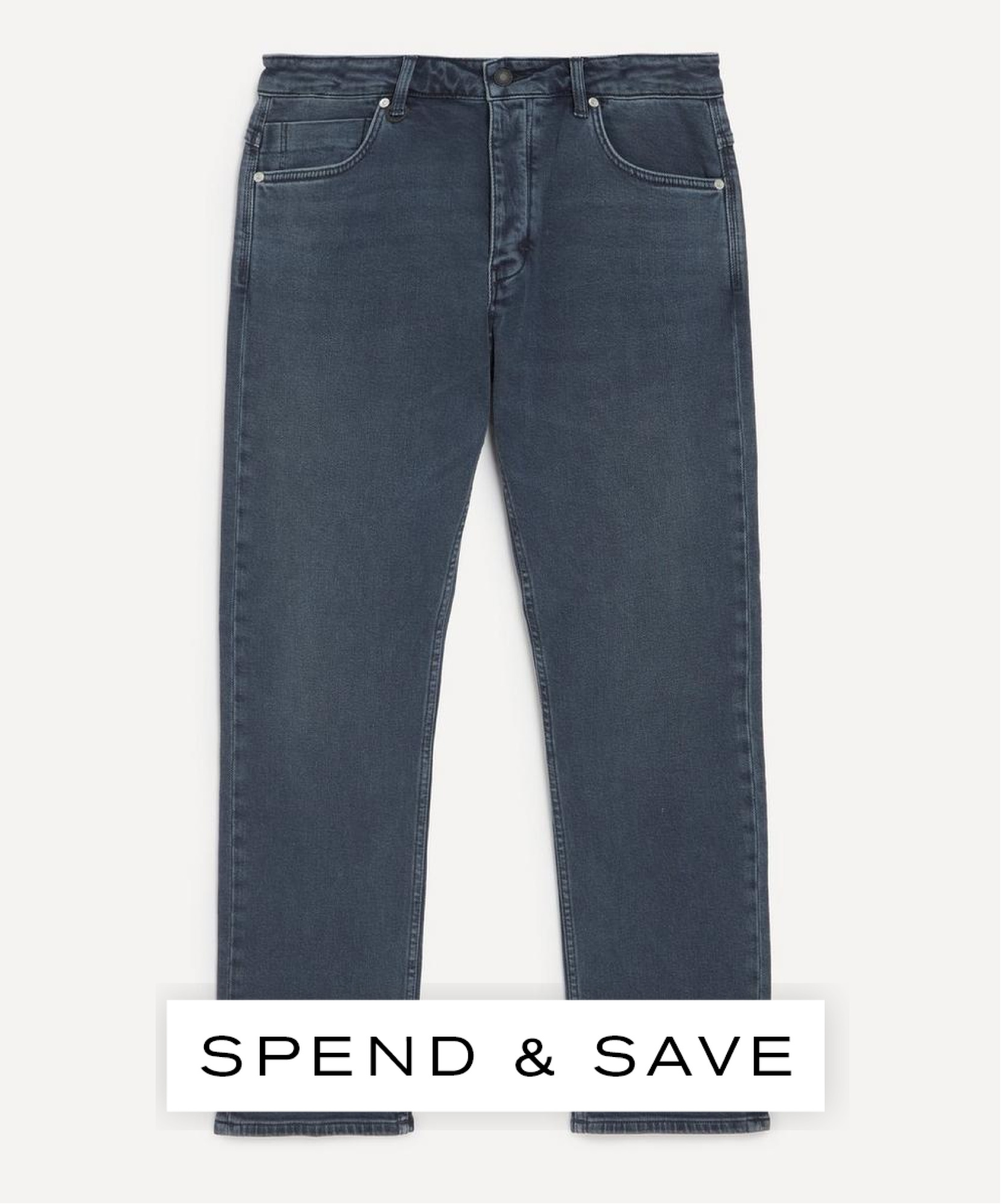 Neuw Mens Lou Straight Jeans In Razor