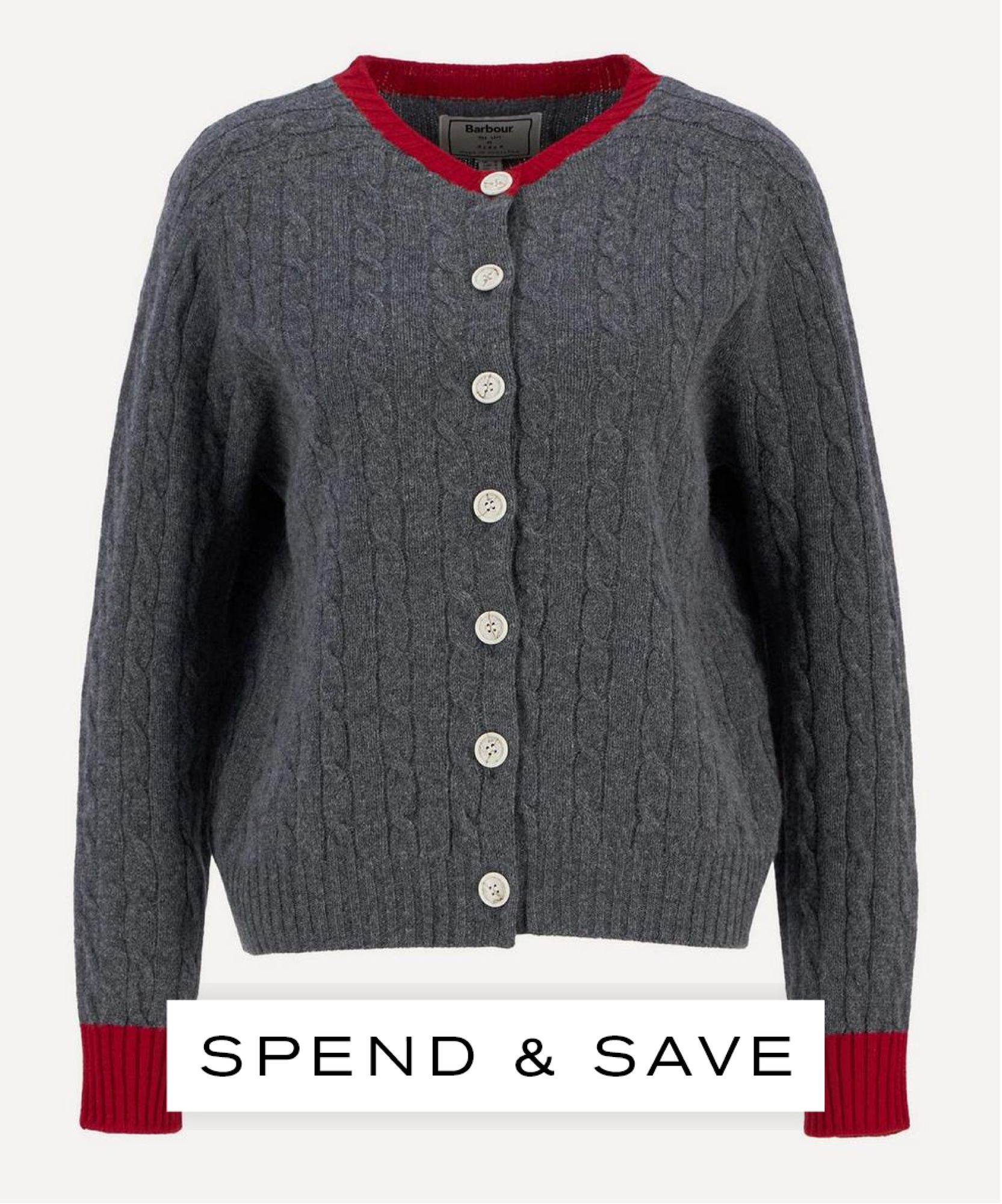 Barbour The Edit By Alexa Sammie Cardigan