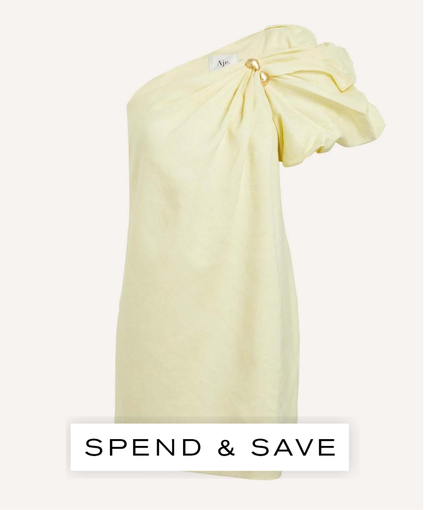 Aje Women's Cira Mini Shift Dress