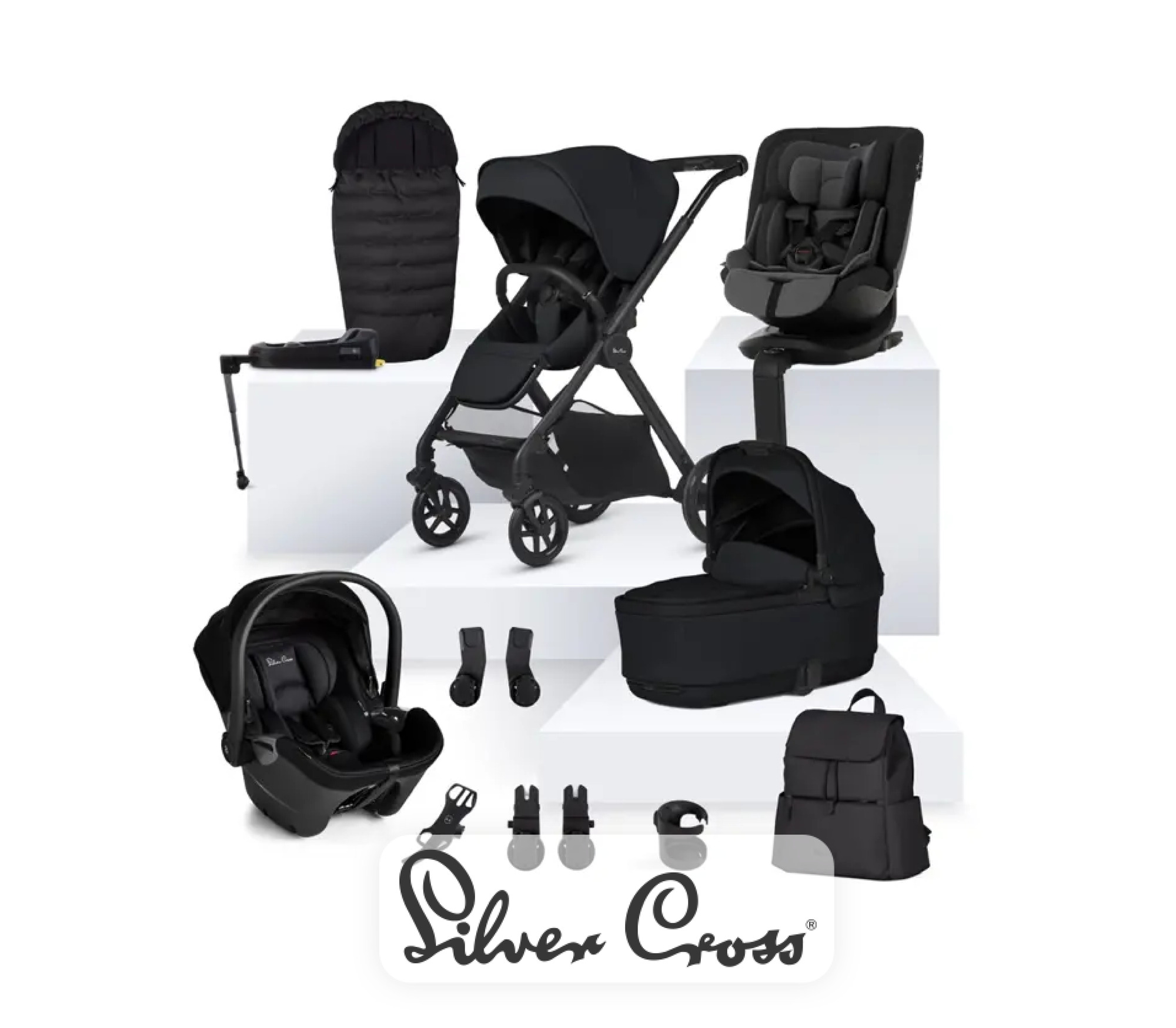 View Reef 2 Space Travel System Ultimate 360 Family Car Seat Bundle 12 piece information