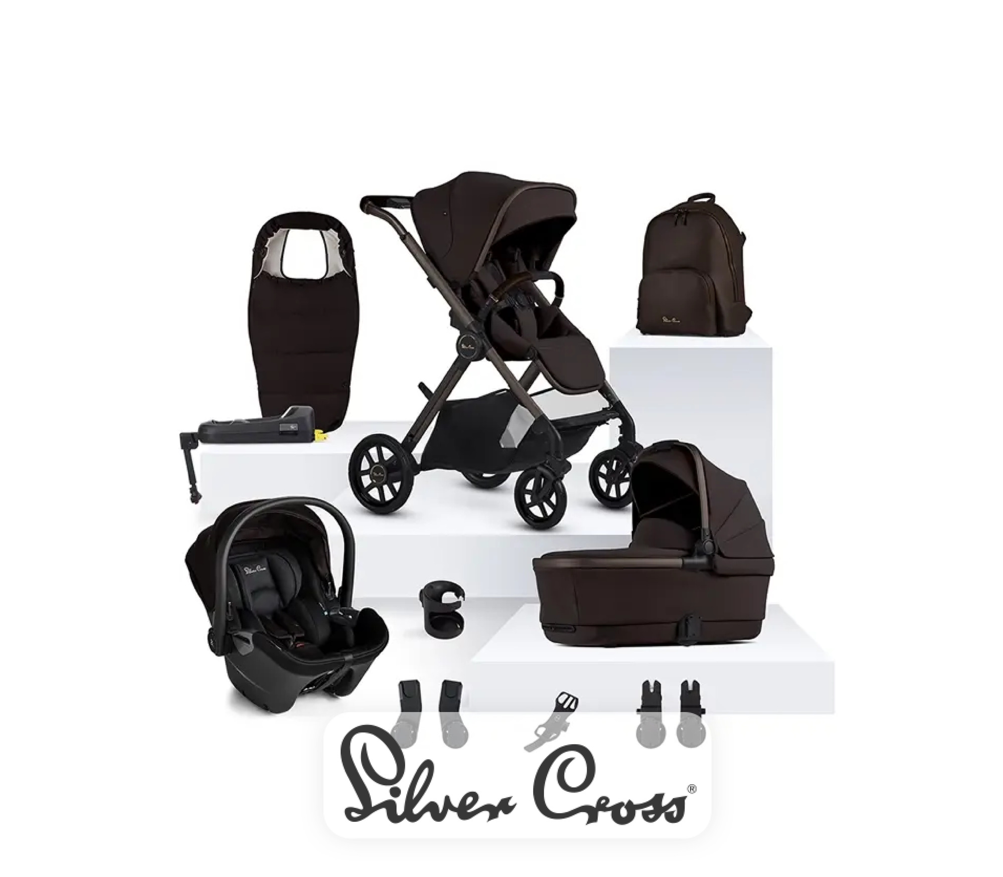 View Reef 2 SPECIAL EDITION Ganache Travel System Ultimate 360 Natural Taupe Infant Carrier Bundle 11 piece information